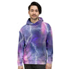 Lightning Aurora Galaxy Space Men's Hoodie-grizzshop