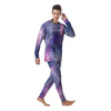 Lightning Aurora Galaxy Space Men's Pajamas-grizzshop