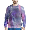 Lightning Aurora Galaxy Space Men's Sweatshirt-grizzshop