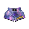 Lightning Aurora Galaxy Space Muay Thai Boxing Shorts-grizzshop