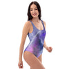 Lightning Aurora Galaxy Space One Piece Swimsuite-grizzshop