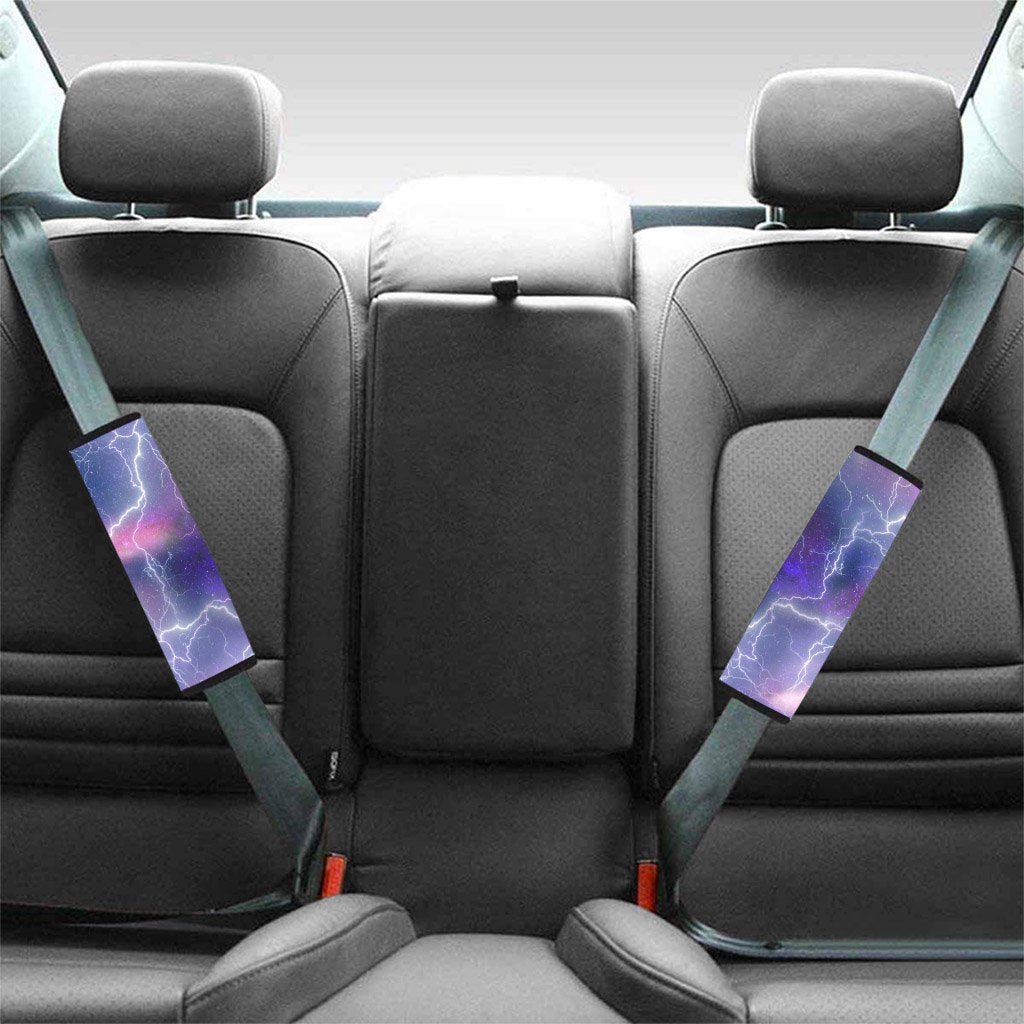 Lightning Aurora Galaxy Space Seat Belt Cover-grizzshop