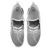 Lightning White Print White Athletic Shoes-grizzshop