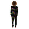 Lights Christmas Pixel Print Pattern Women's Pajamas-grizzshop