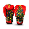 Lights Christmas Tree Print Boxing Gloves-grizzshop