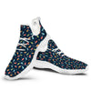 Lights Merry Christmas Print Pattern White Walking Shoes-grizzshop