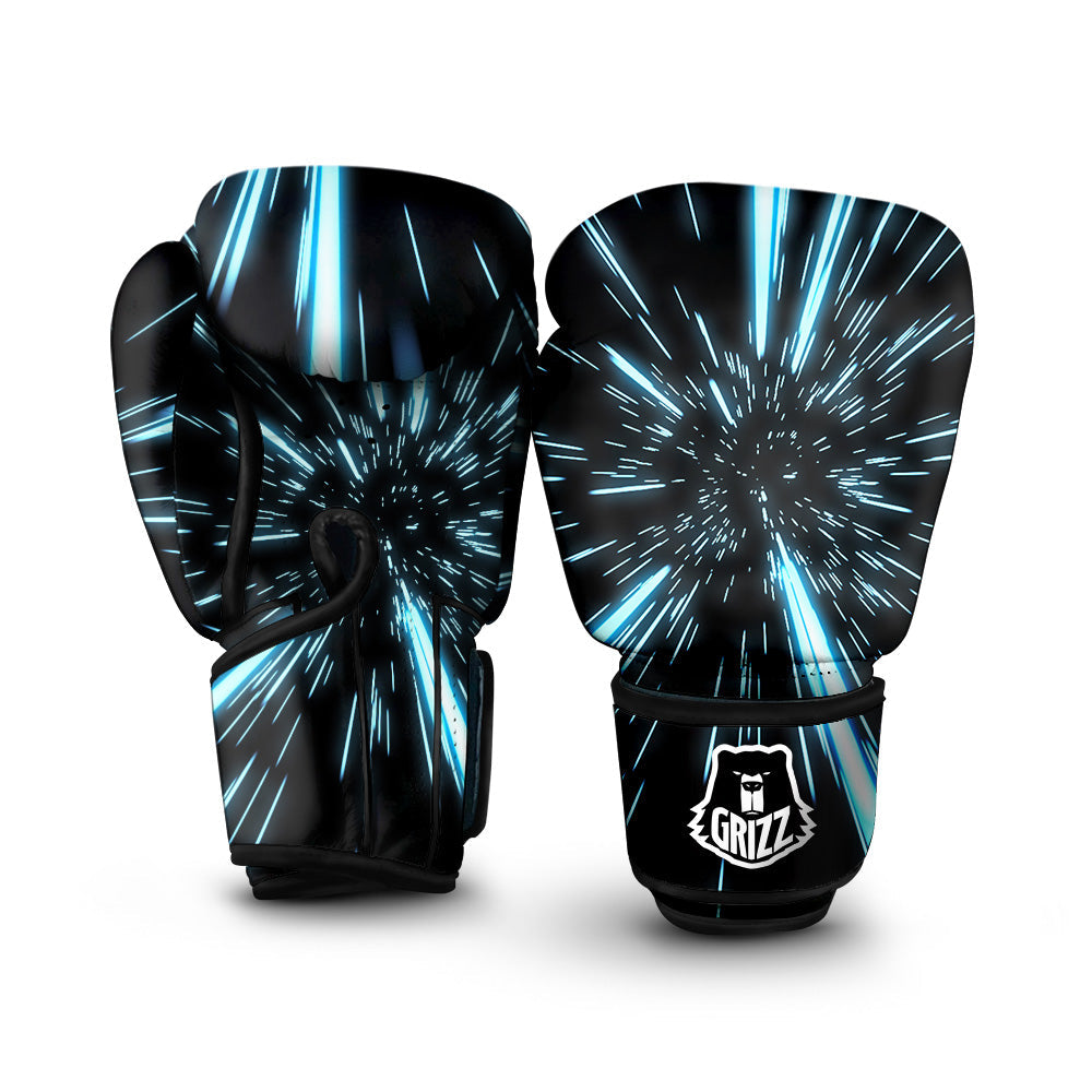 Lightspeed Blue Print Boxing Gloves-grizzshop