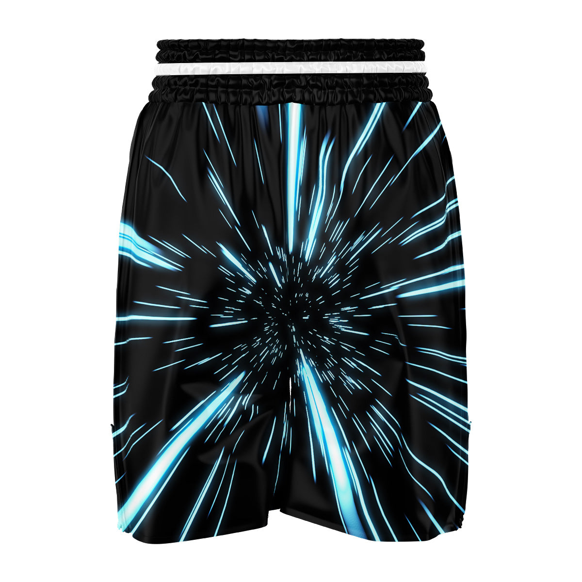 Lightspeed Blue Print Boxing Shorts-grizzshop