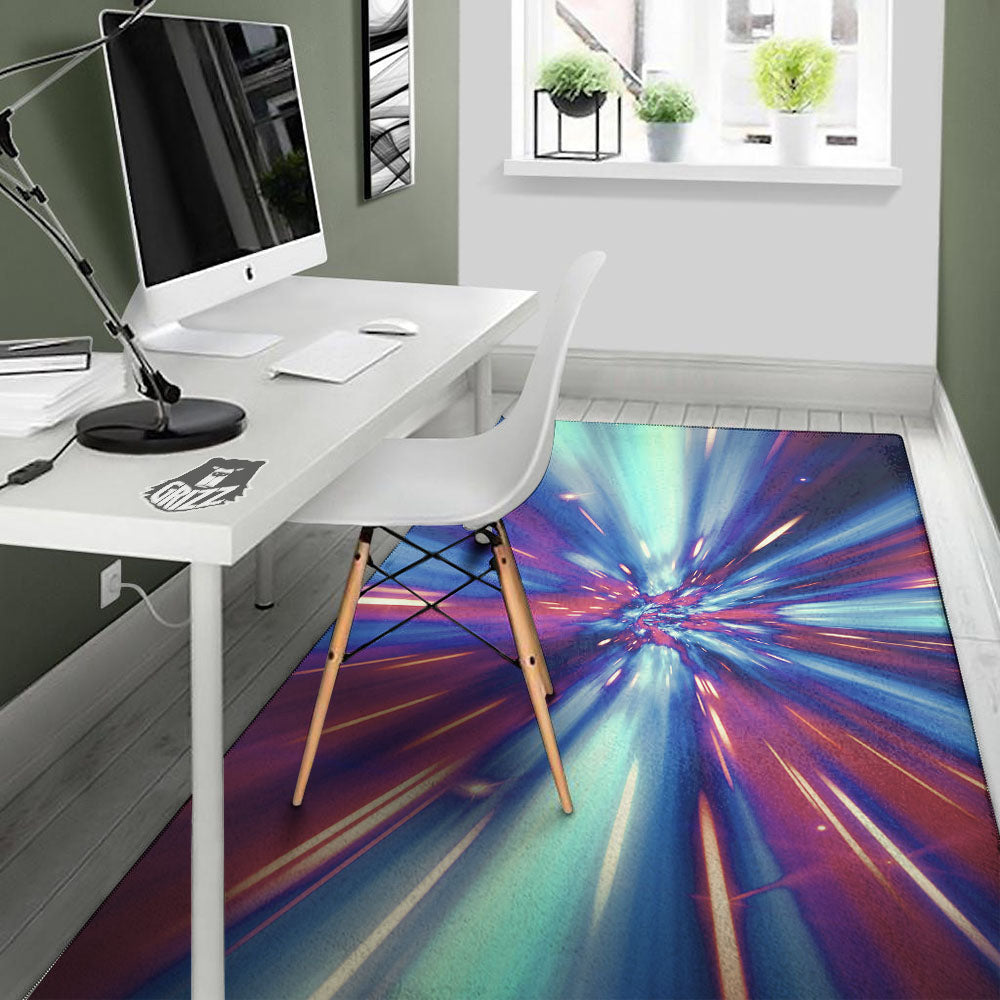 Lightspeed Galaxy Print Floor Mat-grizzshop