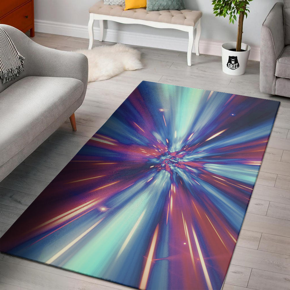 Lightspeed Galaxy Print Floor Mat-grizzshop