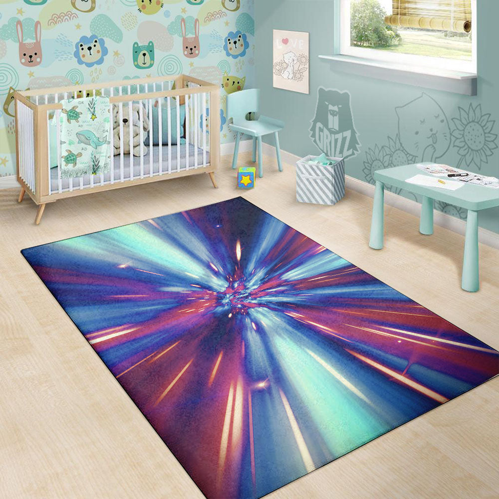 Lightspeed Galaxy Print Floor Mat-grizzshop
