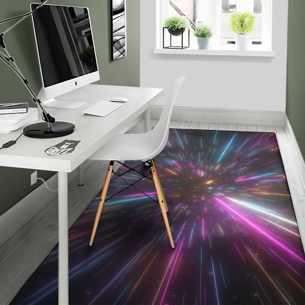 Lightspeed Hyperspace Print Floor Mat-grizzshop