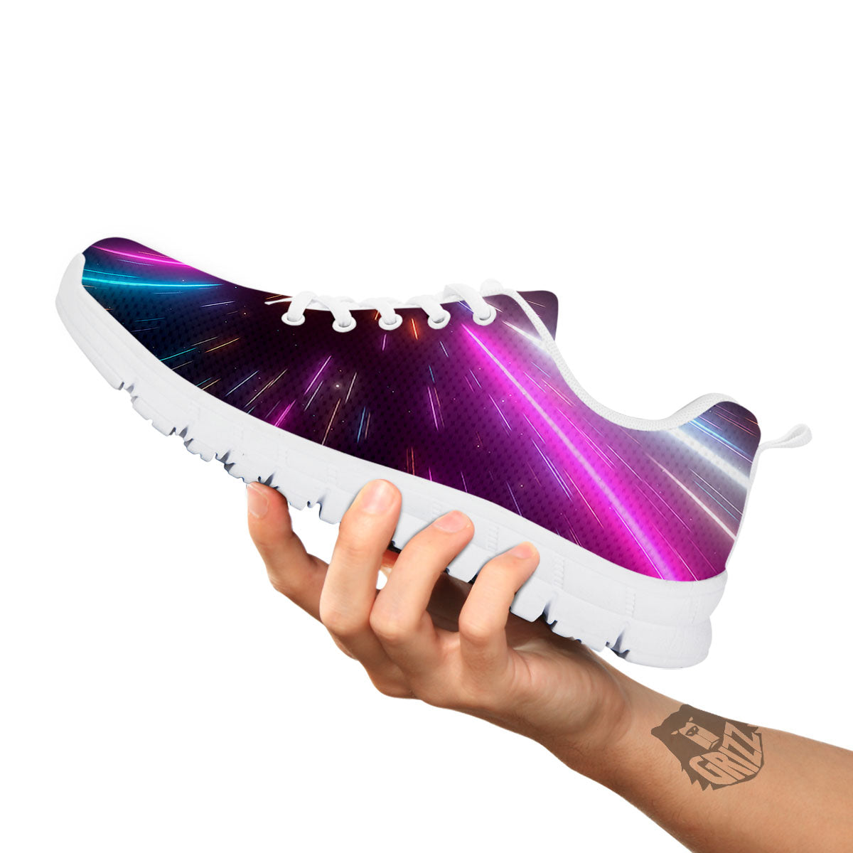 Lightspeed Hyperspace Print White Sneaker-grizzshop