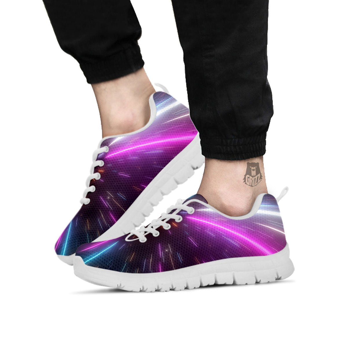 Lightspeed Hyperspace Print White Sneaker-grizzshop