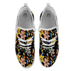 Lily Polka Dot Print Pattern White Athletic Shoes-grizzshop