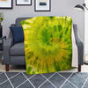 Lime Green Tie Dye Blanket-grizzshop