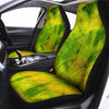 Lime Green Tie Dye Car Seat Covers-grizzshop