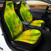 Lime Green Tie Dye Car Seat Covers-grizzshop