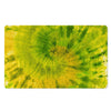 Lime Green Tie Dye Door Mat-grizzshop