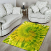 Lime Green Tie Dye Floor Mat-grizzshop