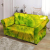 Lime Green Tie Dye Loveseat Cover-grizzshop