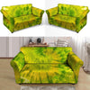 Lime Green Tie Dye Loveseat Cover-grizzshop