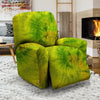 Lime Green Tie Dye Recliner Cover-grizzshop