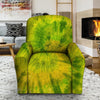 Lime Green Tie Dye Recliner Cover-grizzshop