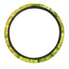 Lime Green Tie Dye Steering Wheel Cover-grizzshop