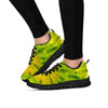 Lime Green Tie Dye Women's Sneakers-grizzshop