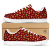 Lion Dance Chinese New Years Print Pattern White Low Top Sneakers-grizzshop