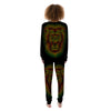 Lion Rasta Print Women's Pajamas-grizzshop