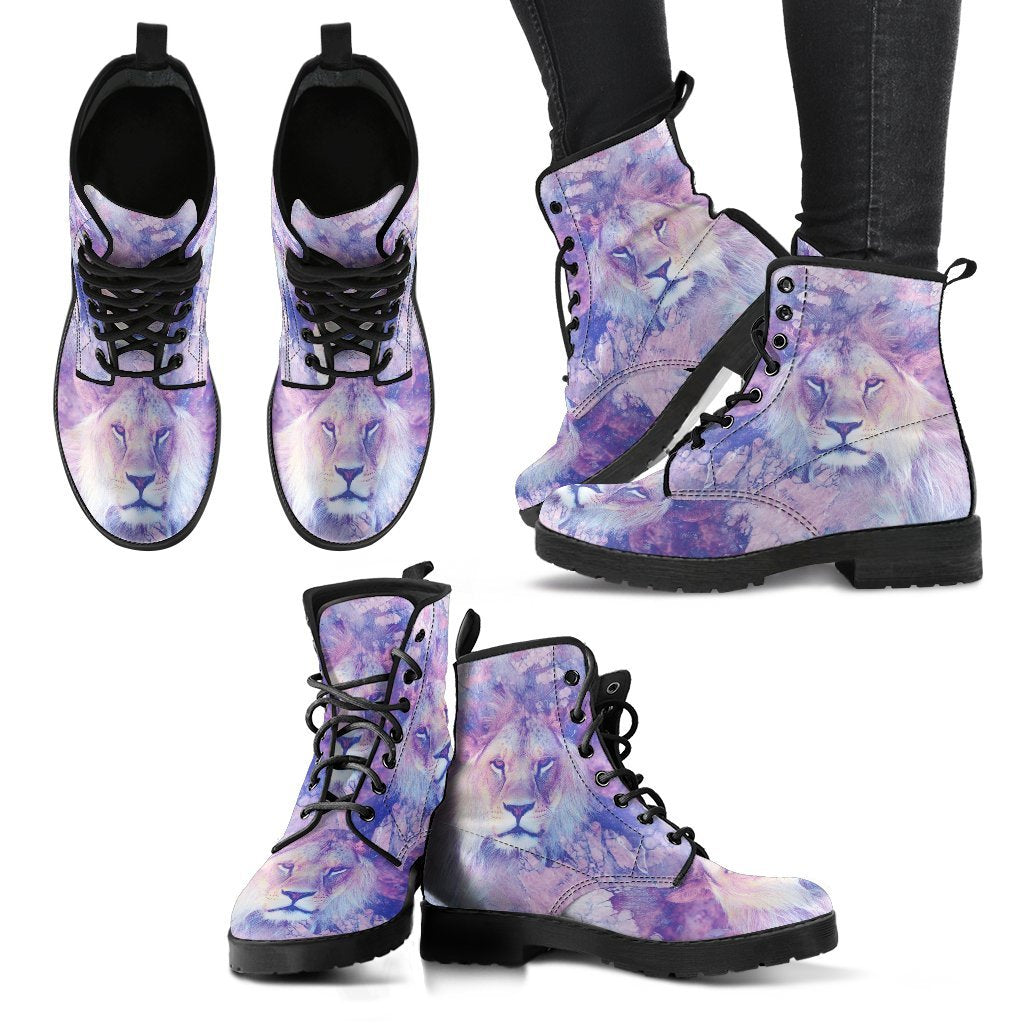 Lion Women's Leather Boots-grizzshop