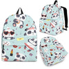 Lips Panda Pattern Print Backpack-grizzshop