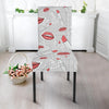 Lipstick Red Lips Pattern Print Chair Cover-grizzshop