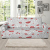 Lipstick Red Lips Pattern Print Sofa Covers-grizzshop