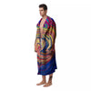 Liquid Trippy Abstract Psychedelic Print Men's Robe-grizzshop
