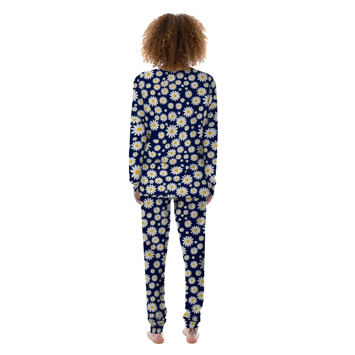 Little Daisy Daisy Print Women's Pajamas-grizzshop