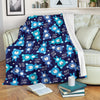 Little Teddy Bear Pattern Print Blanket-grizzshop