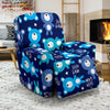 Little Teddy Bear Pattern Print Recliner Cover-grizzshop