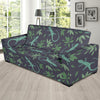 Lizard Leaf Pattern Print Sofa Covers-grizzshop