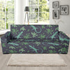 Lizard Leaf Pattern Print Sofa Covers-grizzshop