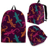 Lizard Pattern Print Backpack-grizzshop