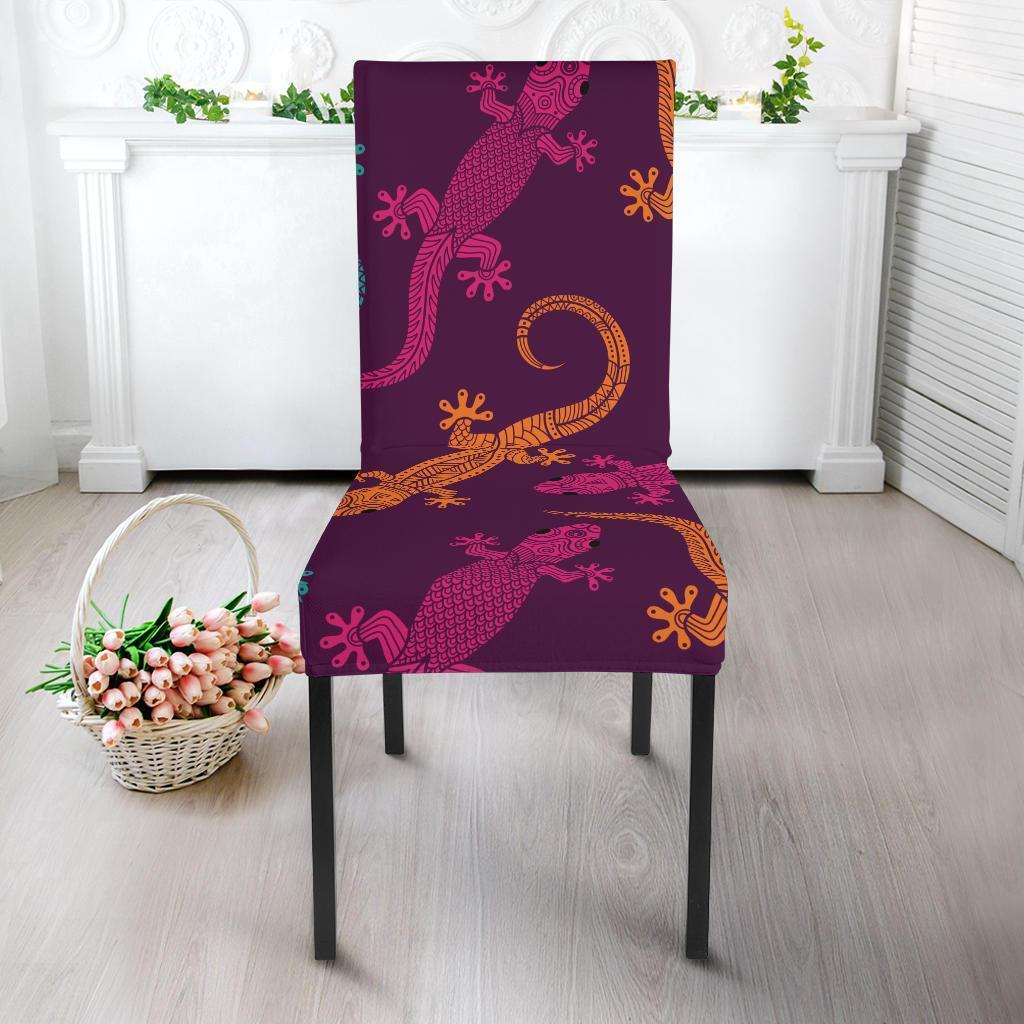 Lizard Pattern Print Chair Cover-grizzshop