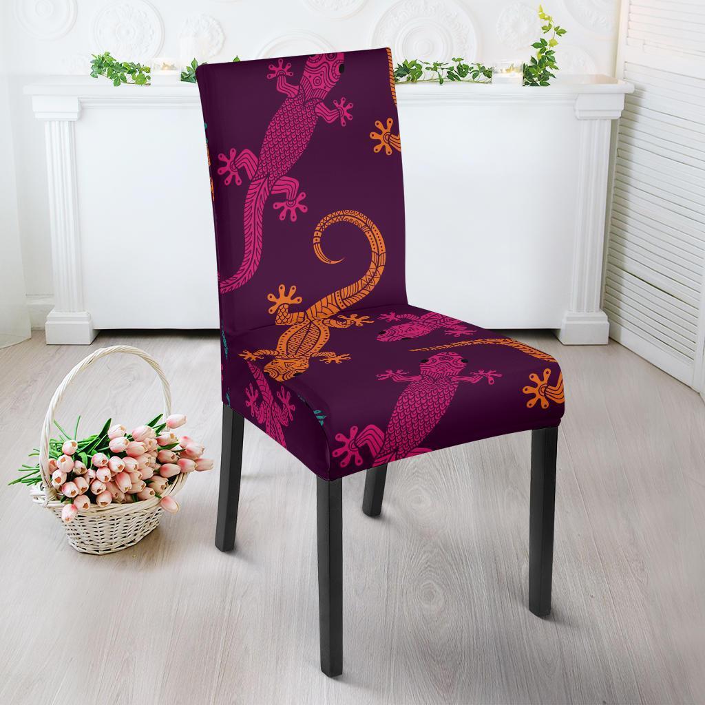 Lizard Pattern Print Chair Cover-grizzshop