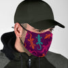 Lizard Pattern Print Face Mask-grizzshop