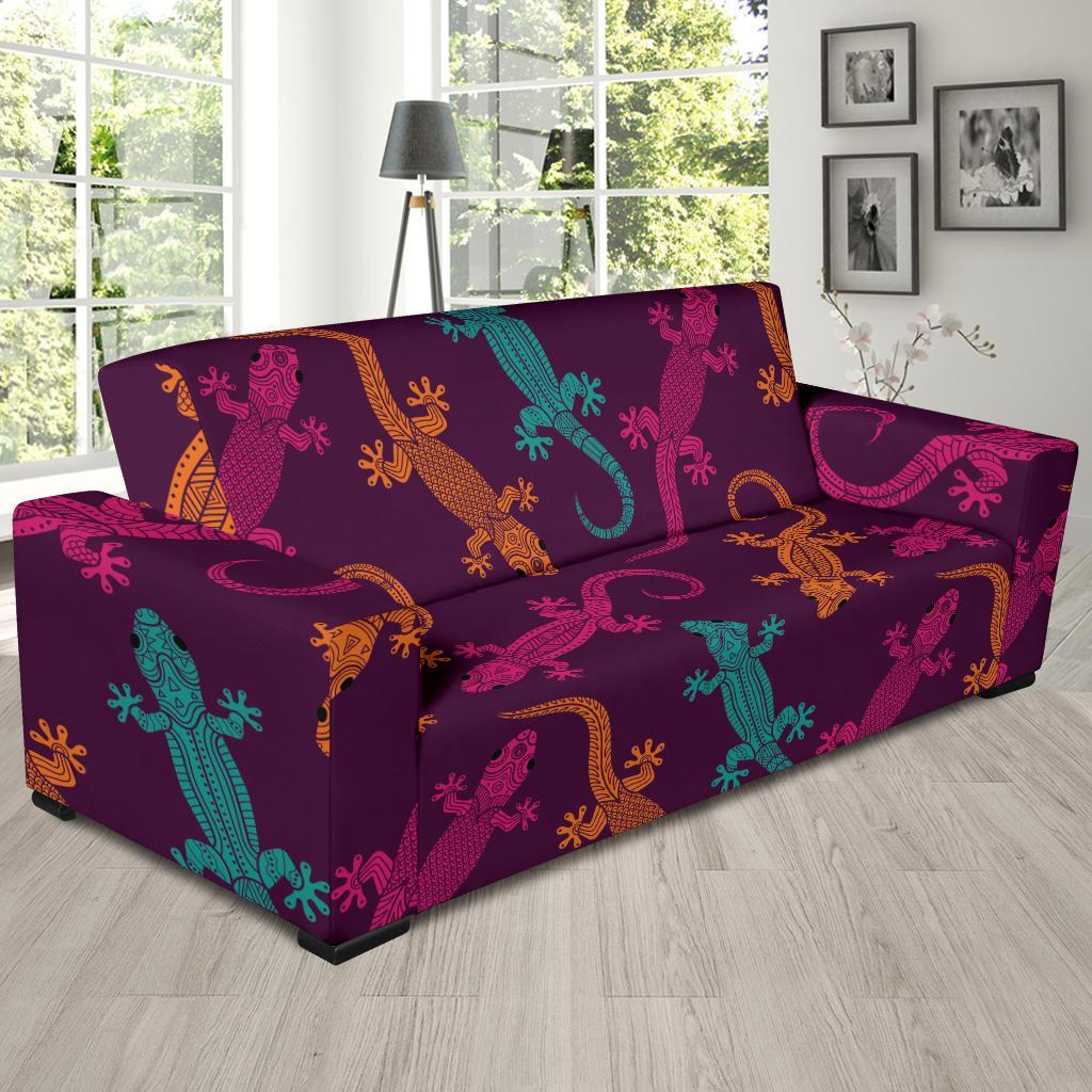 Lizard Pattern Print Sofa Covers-grizzshop