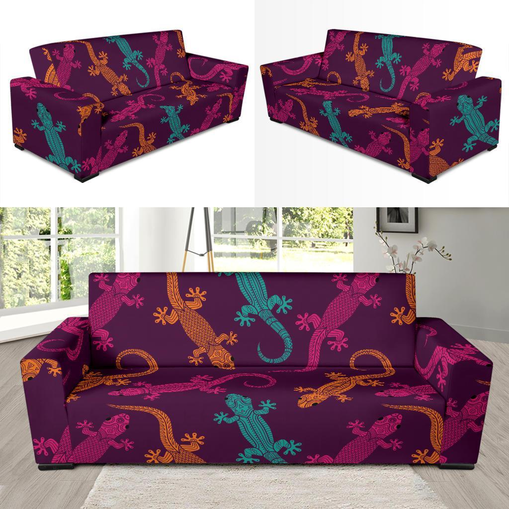 Lizard Pattern Print Sofa Covers-grizzshop