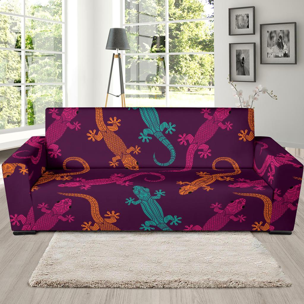 Lizard Pattern Print Sofa Covers-grizzshop