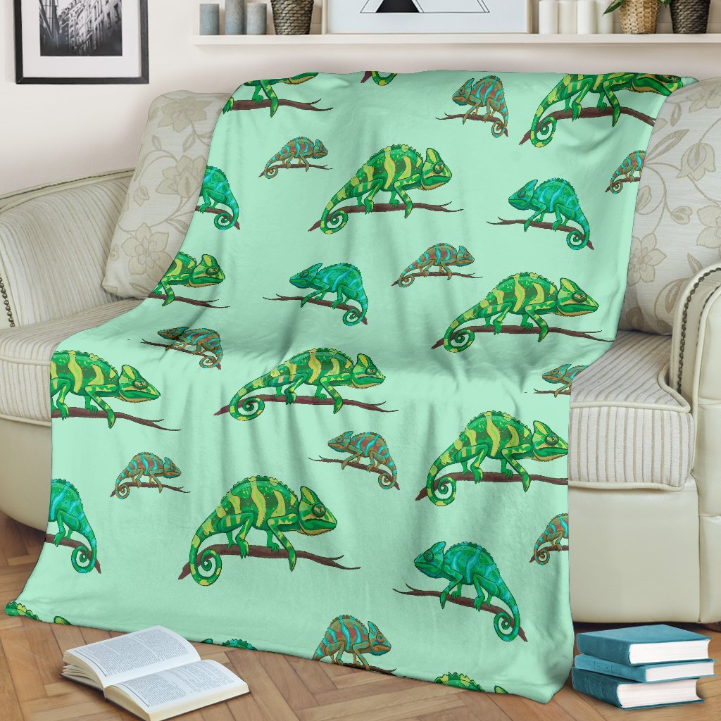 Lizard Print Pattern Blanket-grizzshop